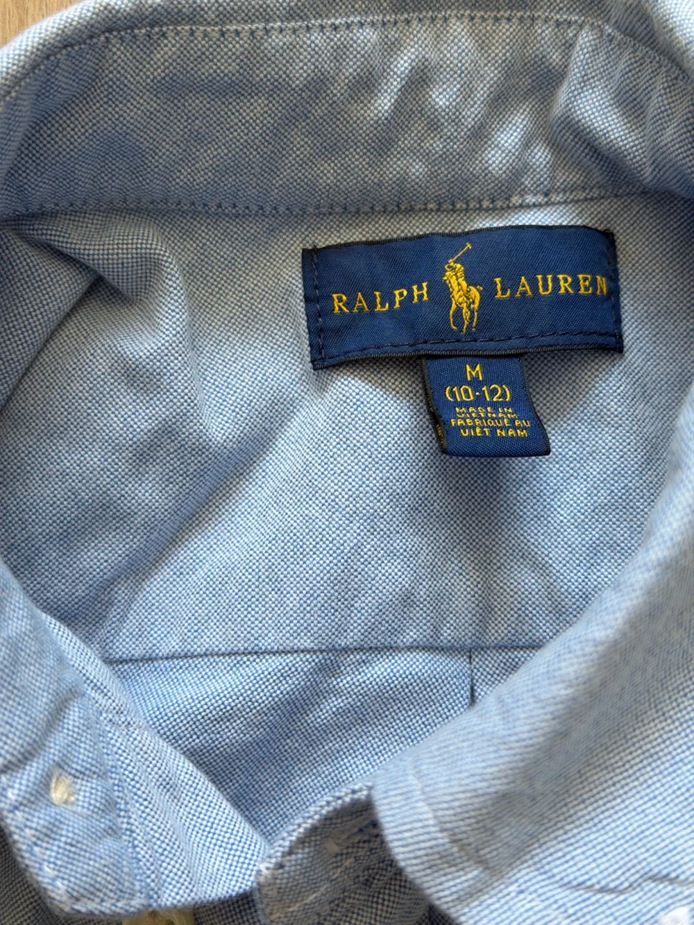 Ralph Lauren Light Blue Button-Down Dress Shirt